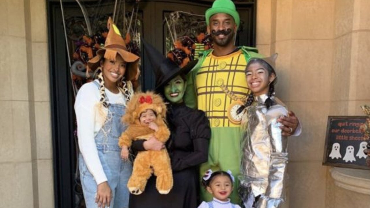 Kobe Bryant with his family on Halloween 2019. Source https://www.instagram.com/kobebryant/