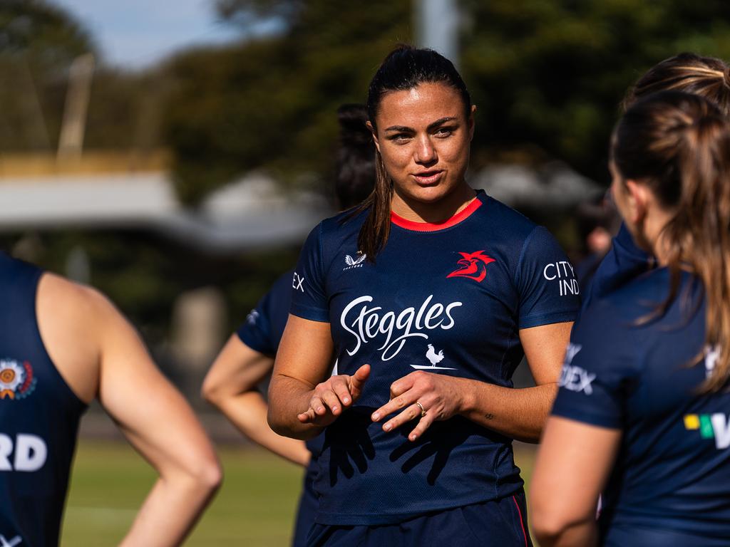 Millie Elliott is gunning for NRLW title number four, her first for the Sydney Roosters. Picture: Supplied