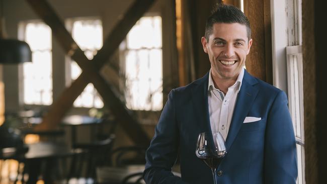 Stillwater’s head sommelier and co-owner James Welsh. Picture: SUPPLIED