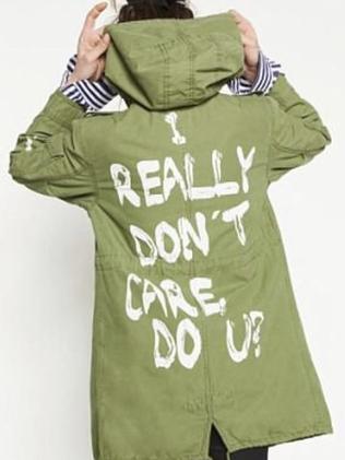 The jacket Melania Trump wore to visit children in a detention centre.