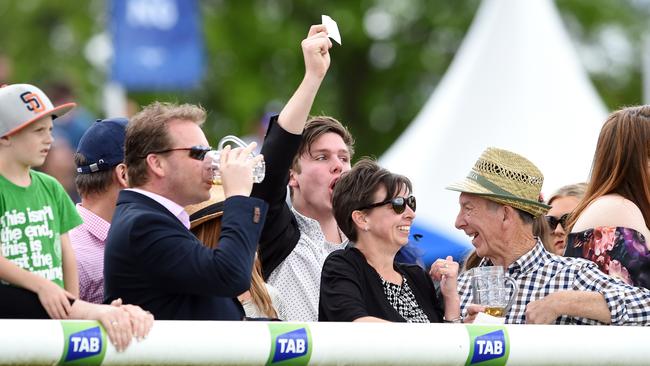 Yarra Glen race meetings would usually be a hive of activity. Picture: Steve Tanner