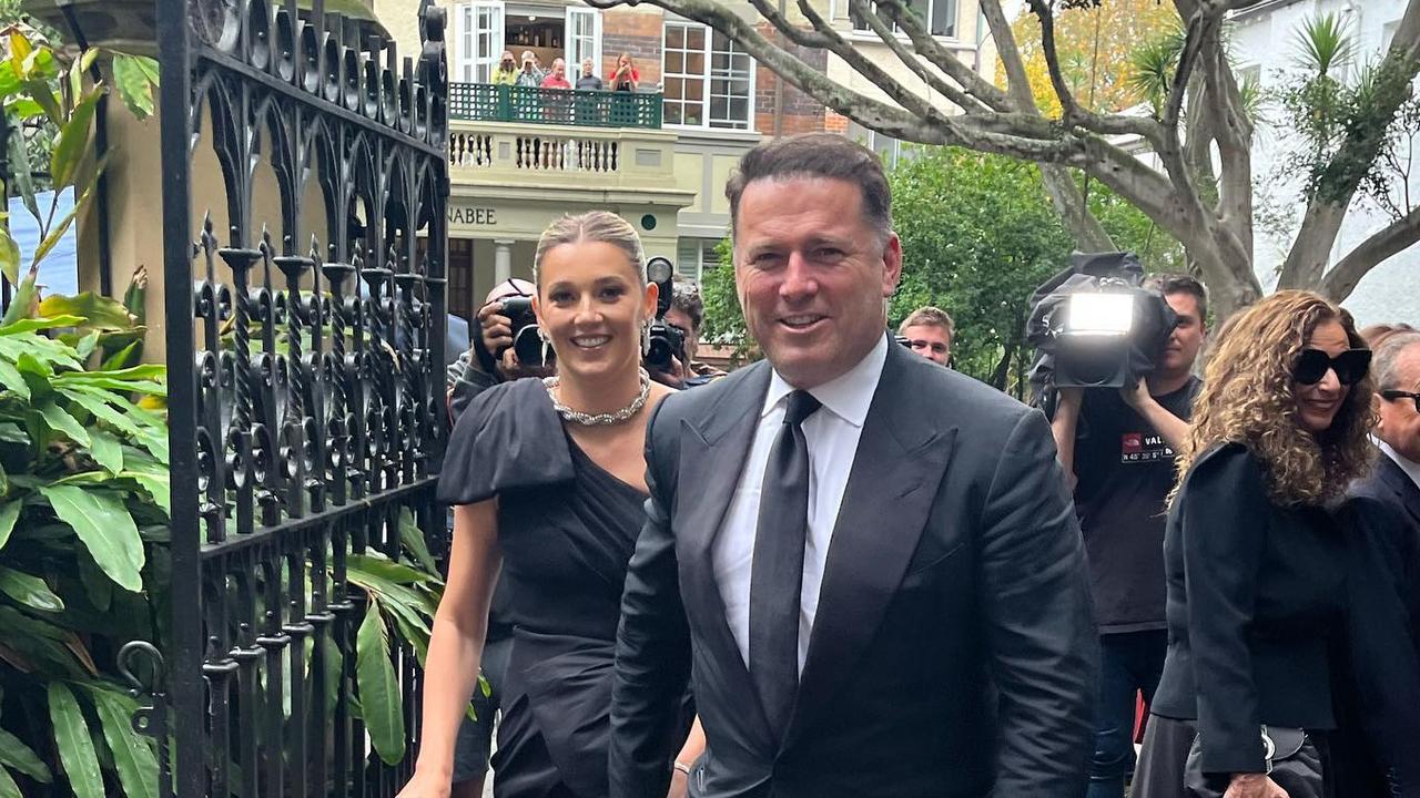 Karl Stefanovic and Jasmine Yarbrough created a significant stir among the crowding media. Picture: Instagram