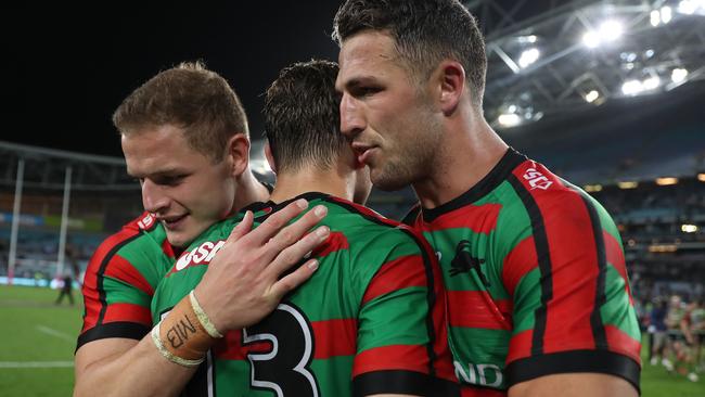 The Rabbitohs are relieved to get through to the preliminary final.