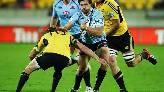 Adam Ashley-Cooper and the Waratahs take on the Hurricanes on Saturday night.