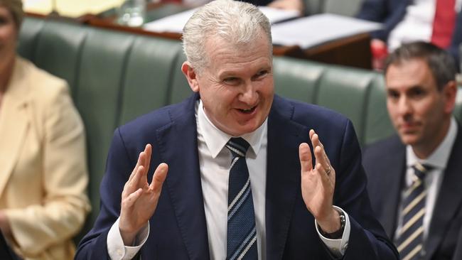 Employment and Workplace Relations Minister Tony Burke introduced legislation this week that cracks down on exploitation of workers by labour-hire firms, provides minimum standards for gig workers, criminalises wage theft and proposes a fair, objective definition to determine when an employee can be classified as a casual. Picture: NCA NewsWire / Martin Ollman