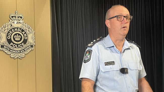 Far North Chief Superintendent Kevin Fitzgibbon, speaking at Cairns Police station about locating a taser that was mistakenly believed to be missing.