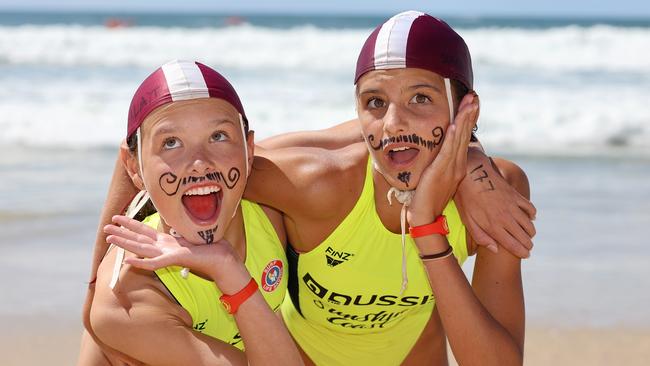 Lila Towill and Soraya Glore at Aussies.