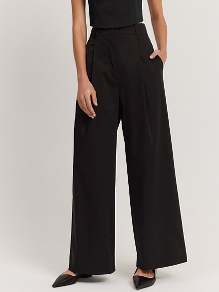 High Waist Wide Leg Pants For Women Loose Fit, Casual Full Length