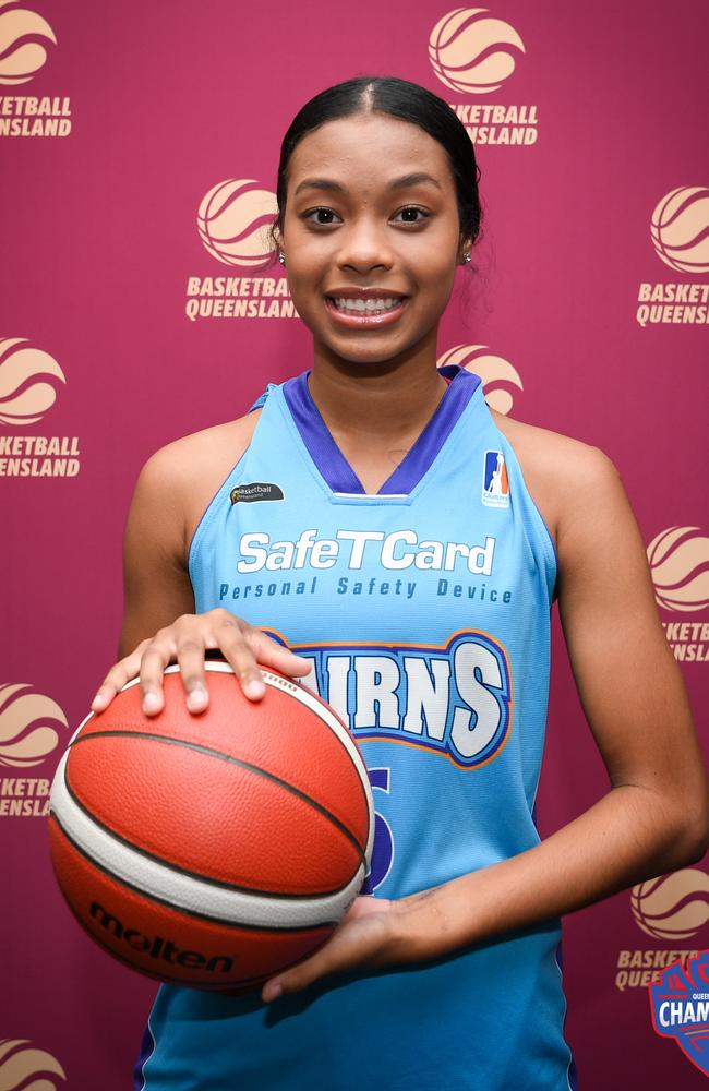 Cairns Dolphins young gun Taryn Bond. Picture: Basketball Queensland/Highflyer Images