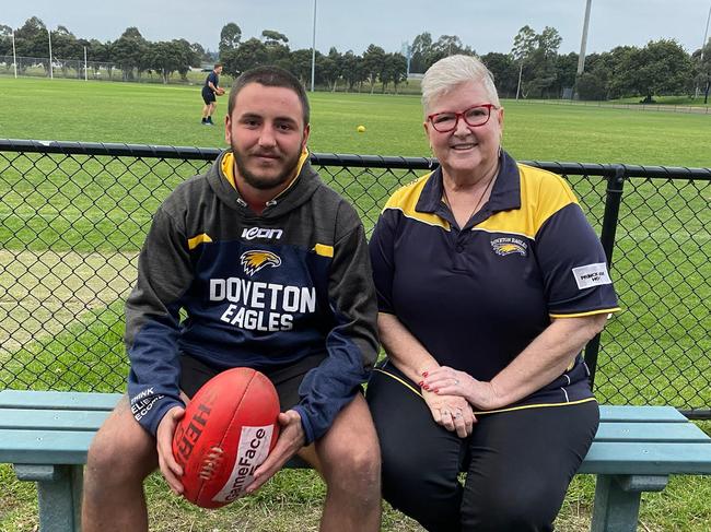 Josh Johns of Doveton Eagles