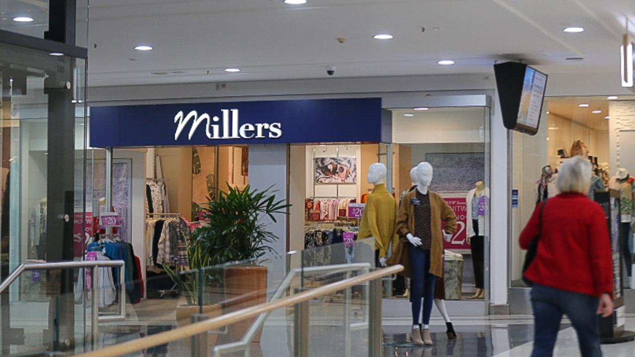 Shares rally in retailer Mosaic Brands, which owns Millers, Katies and Noni B, following bullish online sales trading with earnings set to top forecasts. Picture: Steven Saphore/NCA NewsWire