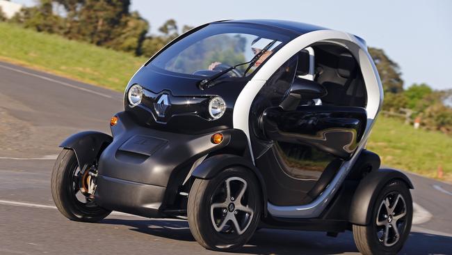 The Renault Twizy is the most well known electric quadricycle in production.