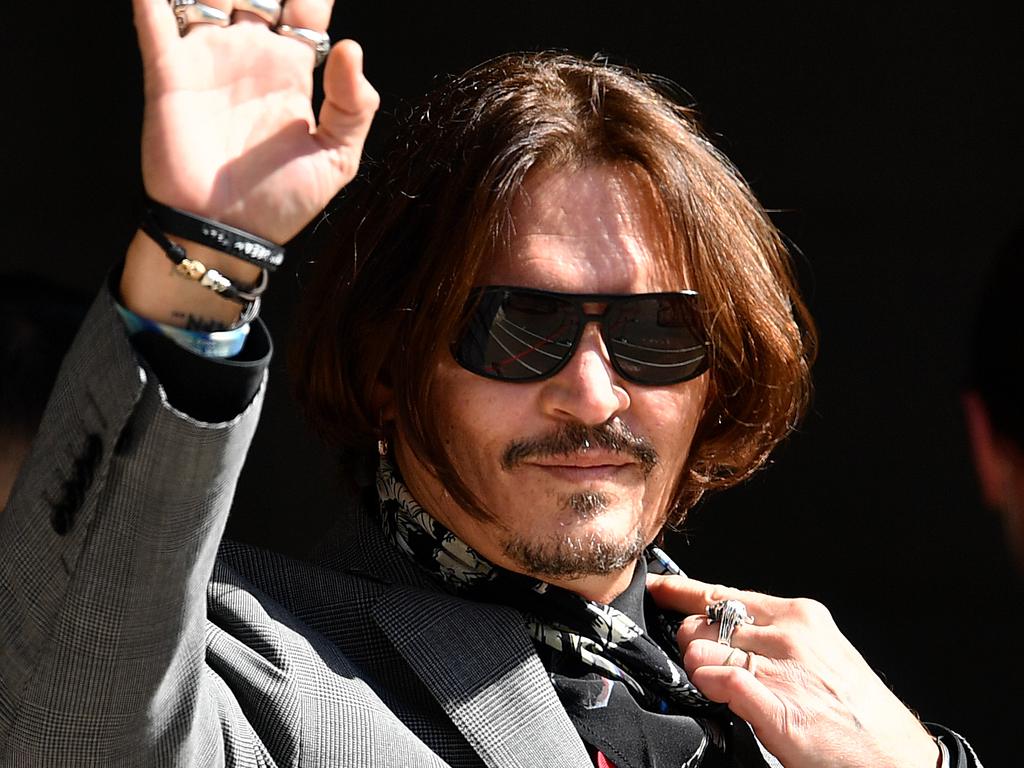 Johnny Depp is suing the publishers of The Sun over “wife beating” headline. Picture: Gareth Cattermole/Getty Images.