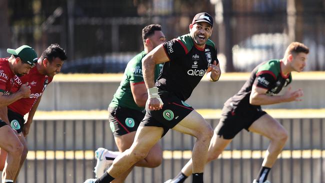 Greg Inglis will make his return from injury against the Raiders. Picture: Brett Costello