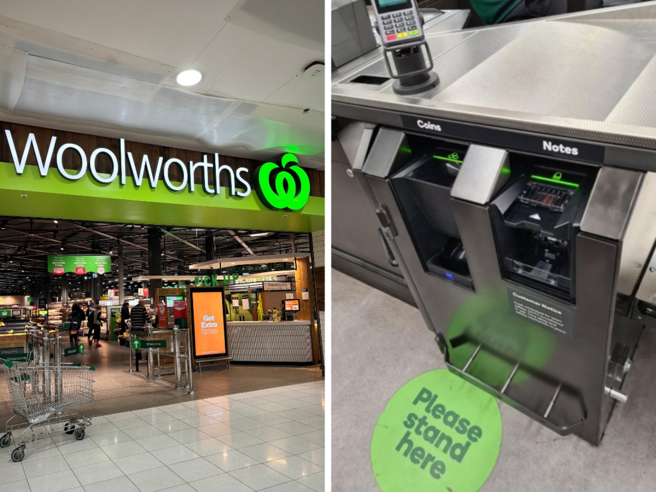 Woolies responds to cash-free checkout fears