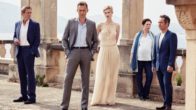 The Night Manager, starred Hugh Laurie, Tom Hiddleston, Elizabeth Debicki, Olivia Colman and Tom Hollander. Picture: BBCFirst