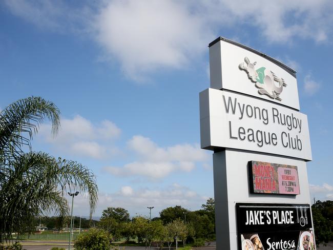 Leach had been drinking for about seven hours at Wyong Leagues, Kanwal, before she was seen staggering around her car. (AAP Image/Sue Graham)