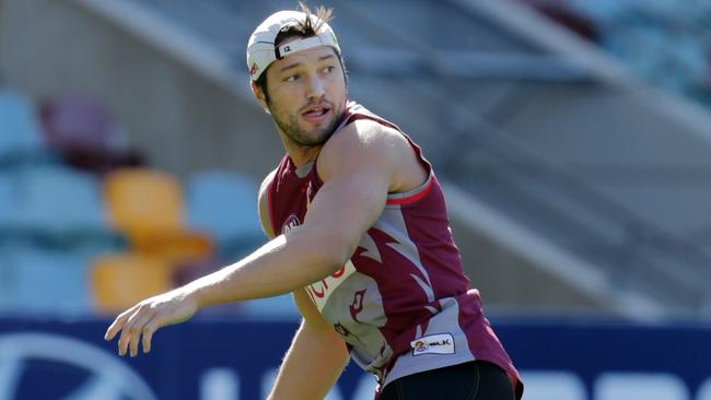 Brisbane’s No.1 ruckman Stefan Martin. Picture: Tim Marsden