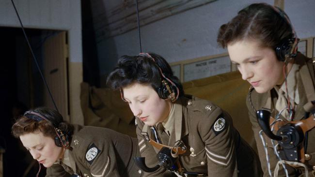 Auxiliary Territorial Service (ATS) plotters at work at Coastal Artillery Headquarters in Dover, December 1942. Picture: Imperial War Museum