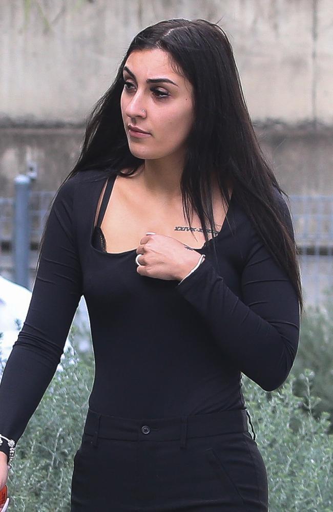 Tiana Savignano filmed Mr Kokozian in court. Picture: NCA NewsWire / Gaye Gerard