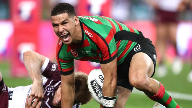 Cody Walker scored more tries than any other five-eighth in 2019, but still finds himself with low ownership. Picture: Getty Images.