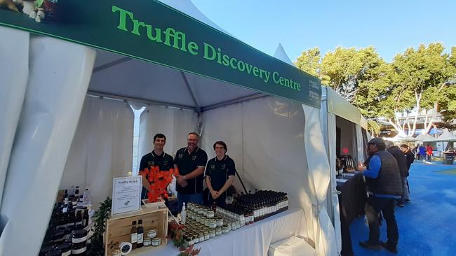 Truffle Discovery Centre Stanthorpe stall at one of the State’s major food and wine festivals. Photo: Contributed