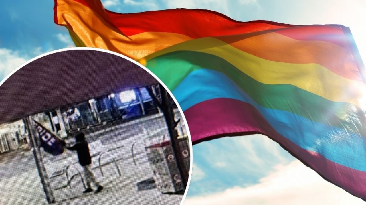 ‘Hate crime’: Rainbow flags slashed during pride month