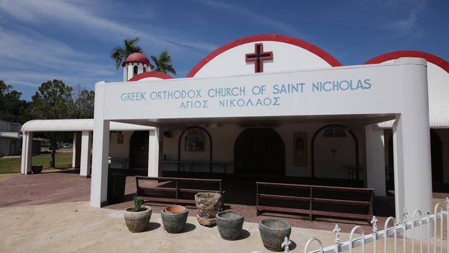 Darwin's Greek Orthodox Church on Cavenagh St. Picture: Glenn Campbell