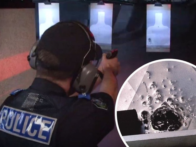 The Police Adelaide academy at Fort Largs hosts gun training at its specially built range but was closed for almost five months over ‘catastrophic’ damage.