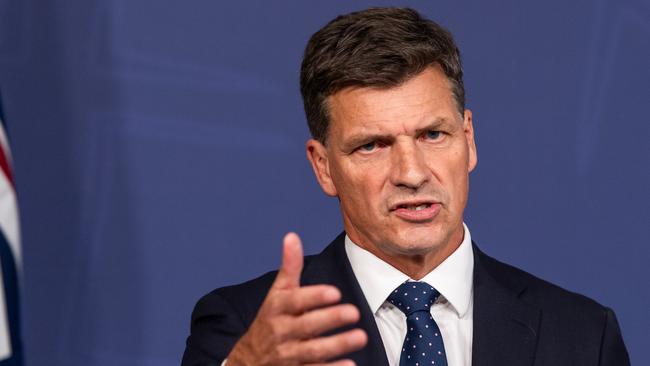 Angus Taylor is committed to leading with a consistent upholding of standards. Picture: Monique Harmer