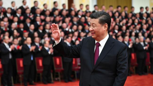 Chinese dictator Xi Jinping has been ramping up China’s aggression for years. Picture: Getty Images