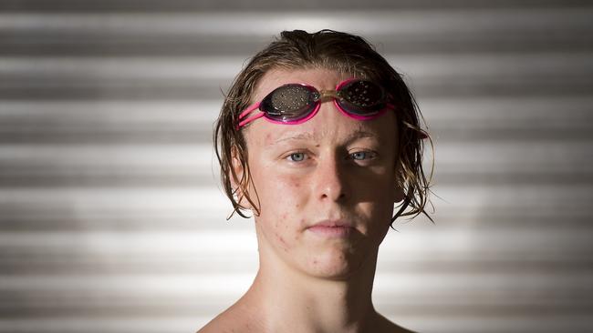 Kaye trains at Manly Swimming Club under experienced coach Justin Rothwell. Pic: AAP/Troy Snook.