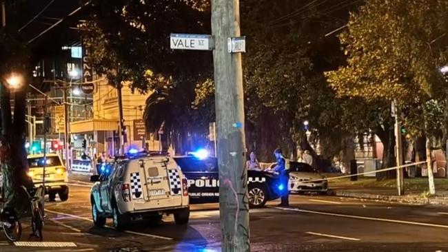 A teenager charged over an alleged carjacking in St Kilda was on four sets of bail. Picture: 9News