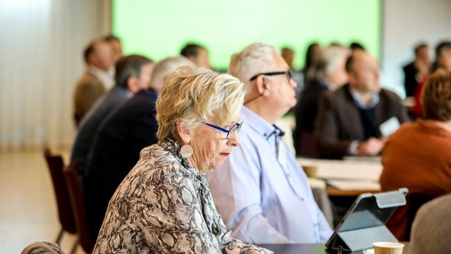 Foodie Maggie Beer at the Influencers’ summit. Picture Russell Millar