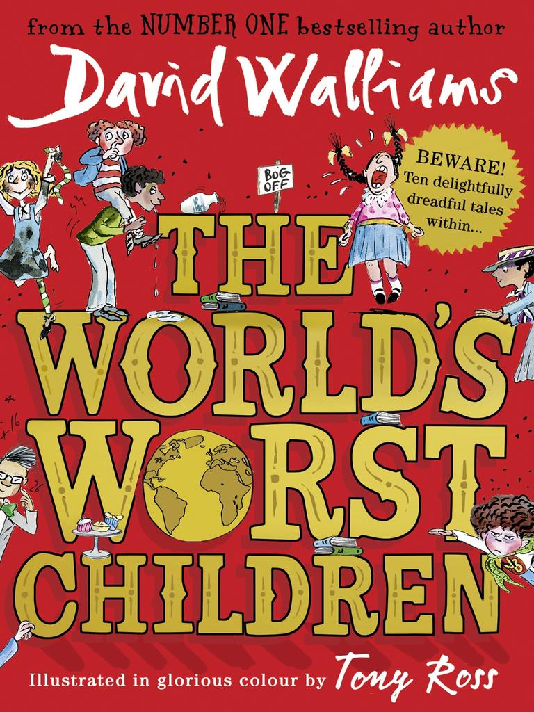 The World’s Worst Children by UK author David Walliams made the list. Picture: HarperCollins