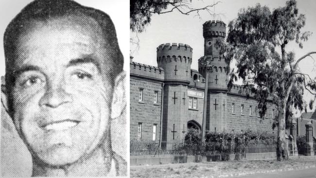 Underworld gunman James Robert Walker, whose secret memoir was released after his death in Pentridge Prison. Pictures: Trove, State Library of Victoria