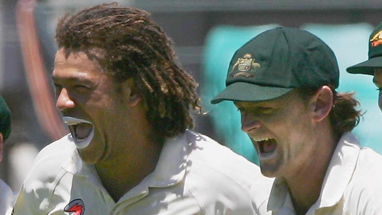 Adam Gilchrist paid tribute to Andrew Symonds. (Photo by Hamish Blair/Getty Images)