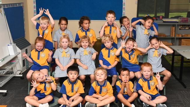 OONOONBA STATE SCHOOL. Prep F. Picture: Shae Beplate.