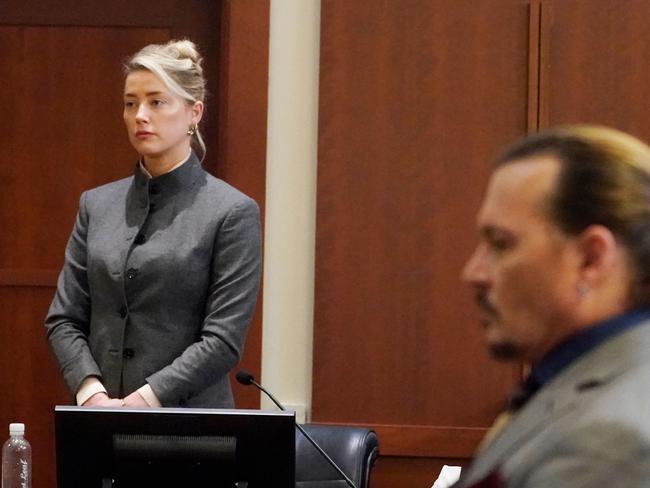 Johnny Depp is suing Amber Heard for $70 million. Picture: Steve Helber / POOL / AFP