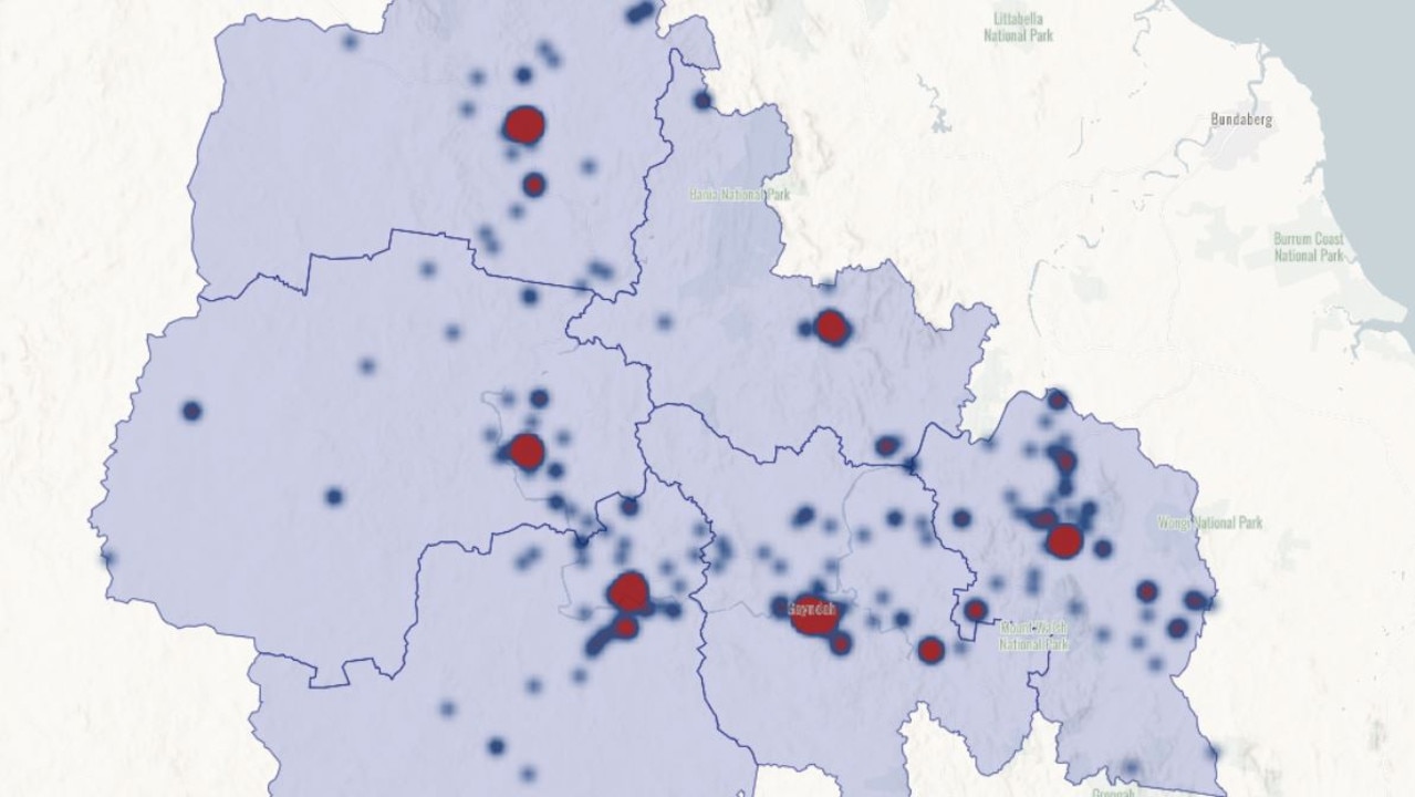WHERE CRIME HAPPENS: Data from the Queensland Police Service has revealed the North Burnett town's with the most crime in the past two years. Picture: Queensland Police Service