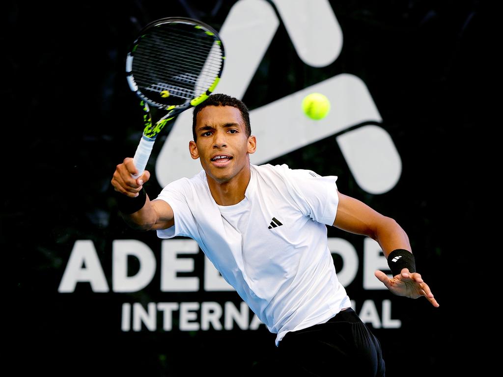 Felix Auger-Aliassime set up a semi final against Tommy Paul. Picture: Getty Images