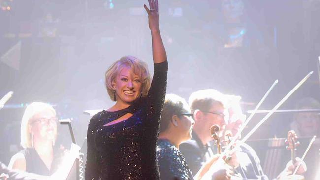 Diva ... Elaine Paige in a scene from the film movie Elaine Page: I'm Still Here.