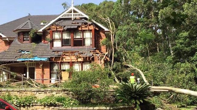 Sydney is set to be battered by more storms this week. Picture: Facebook Fire Brigade.