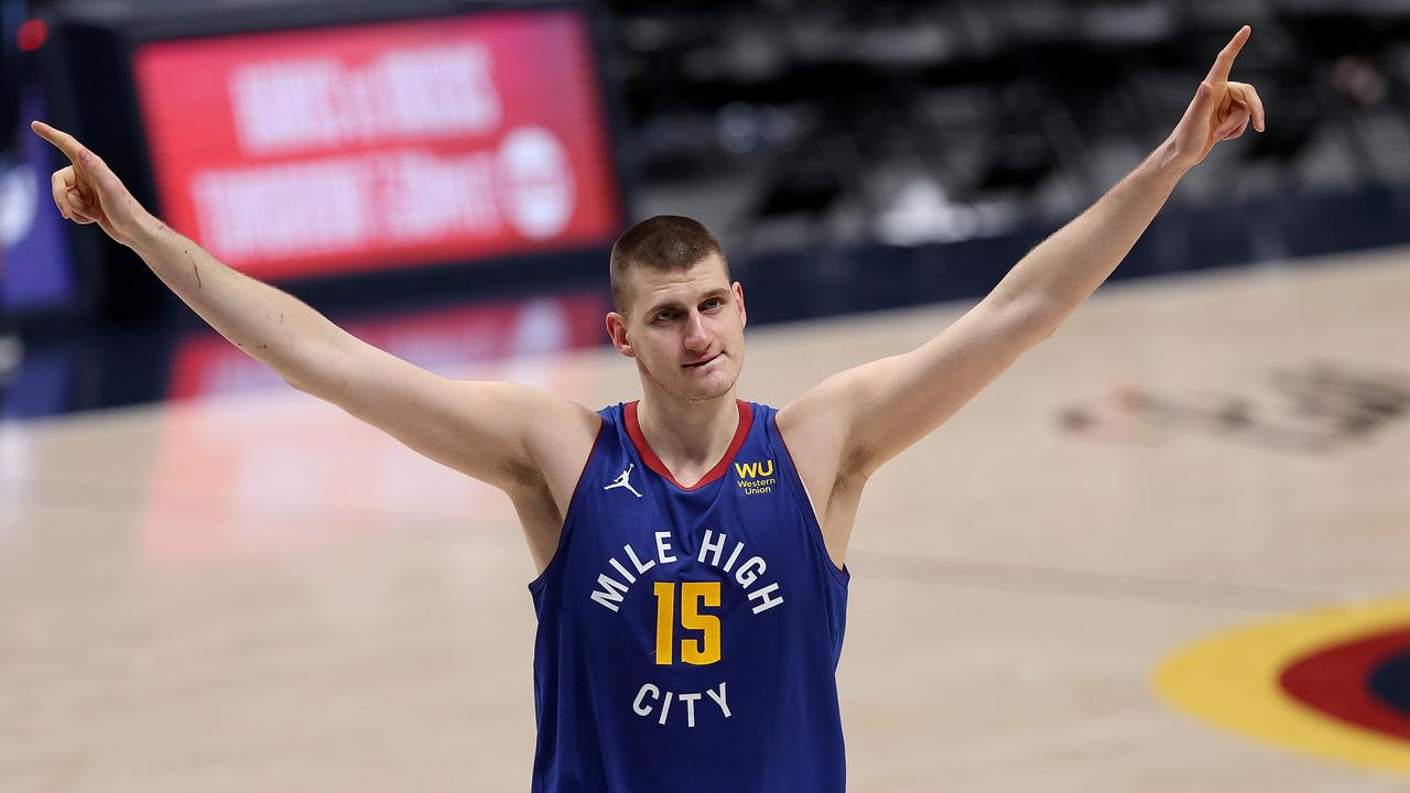 Nikola Jokic of the Denver Nuggets has reportedly been named the NBA MVP. (Photo by Matthew Stockman/Getty Images)