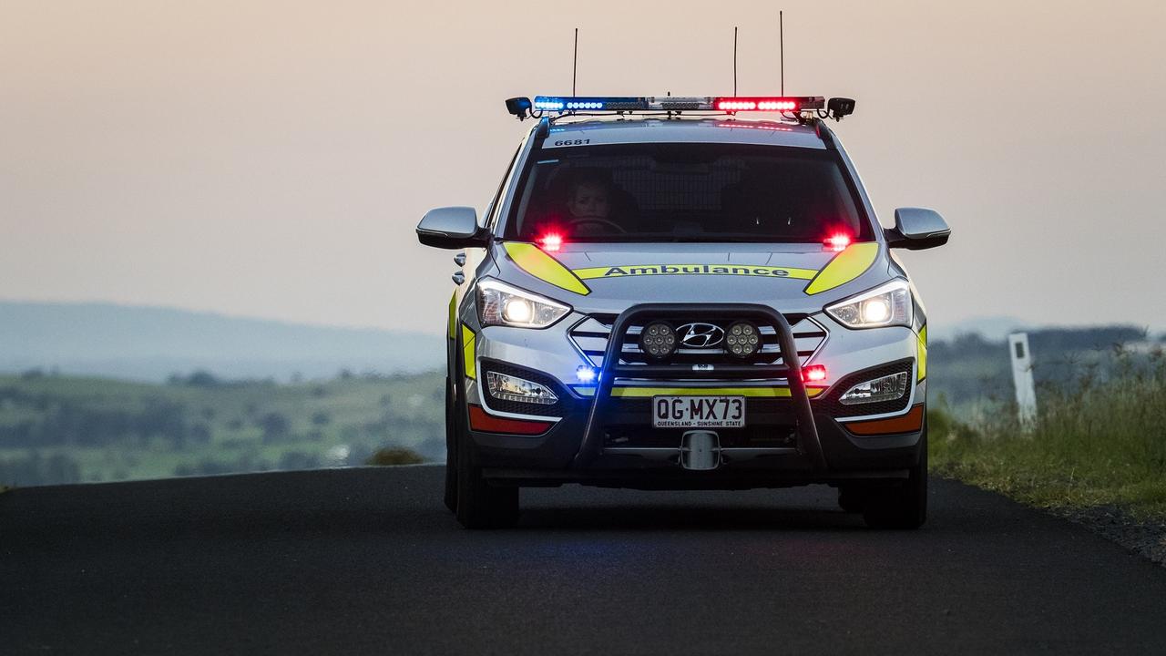 Two people were injured in separate crashes in Toowoomba this morning. 