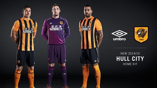 No surprises with Hull City’s orange and black stripes for 2014-2015.&lt;b&gt;LEICESTER CITY&lt;/b&gt;&lt;b/&gt;