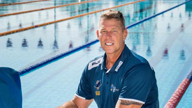 Bond University head swimming coarch Chris Mooney.