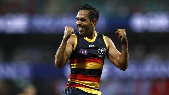 Betts says he gets more joy out of bringing his teammates, particularly young players, into the game rather than kicking those freakish goals himself. Picture: Ryan Pierse (Getty).