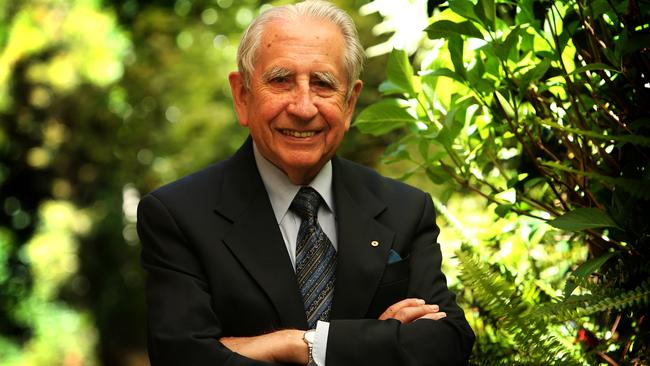 Tony Eggleton, the former long-serving Federal Director of the Liberal Party at his home in Canberra.