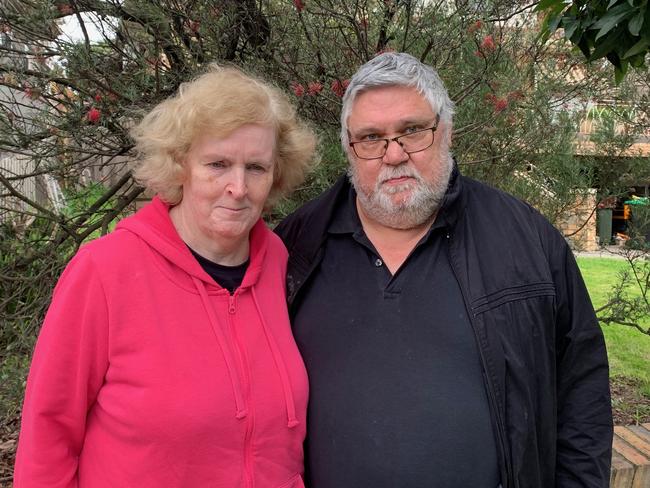 Kilmore couple Angela and Phil Serrurier said they are “absolutely devastated” after losing $80,000 in paid deposits. Picture: Supplied